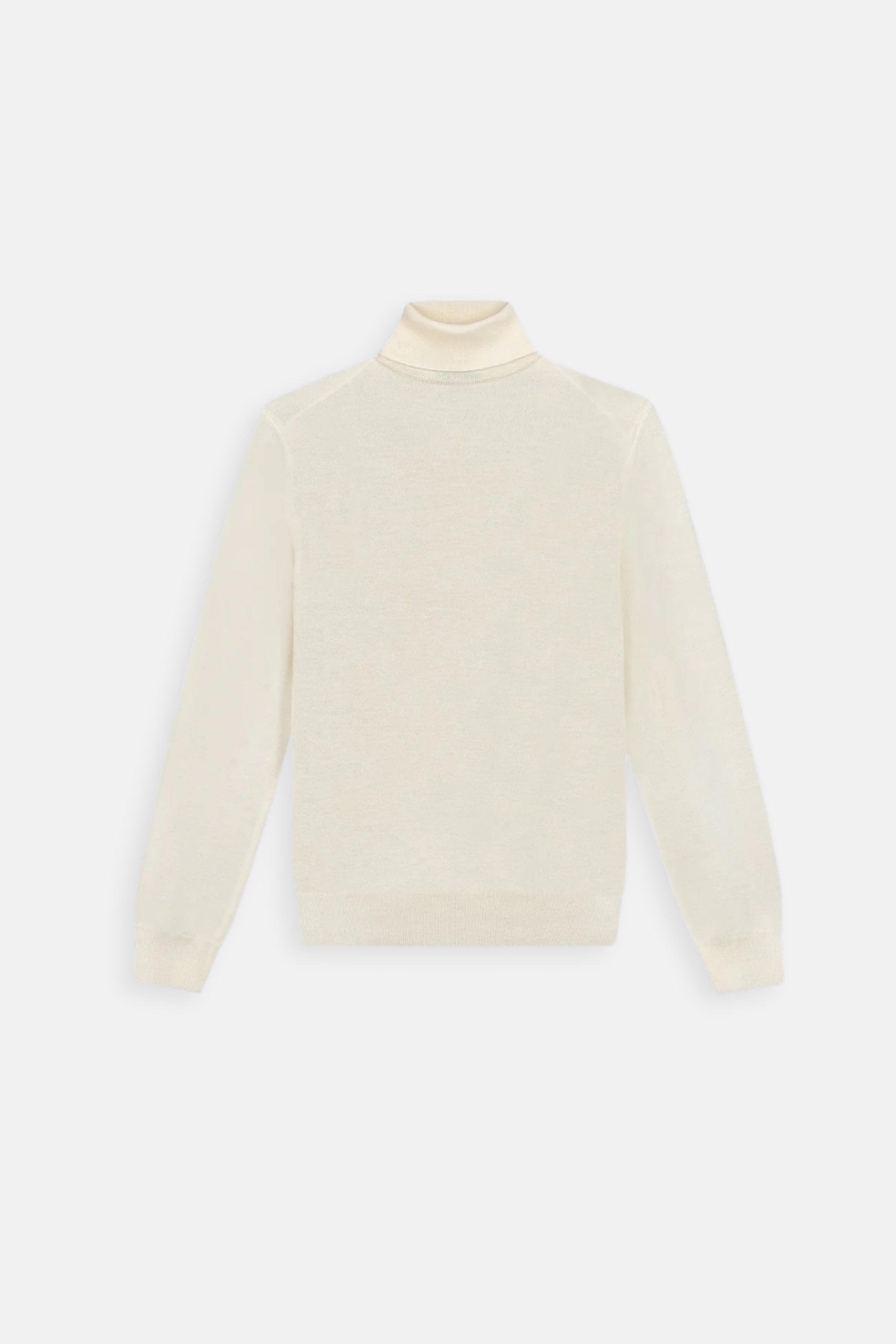 Lugano Cashmere Turtleneck - Ecru