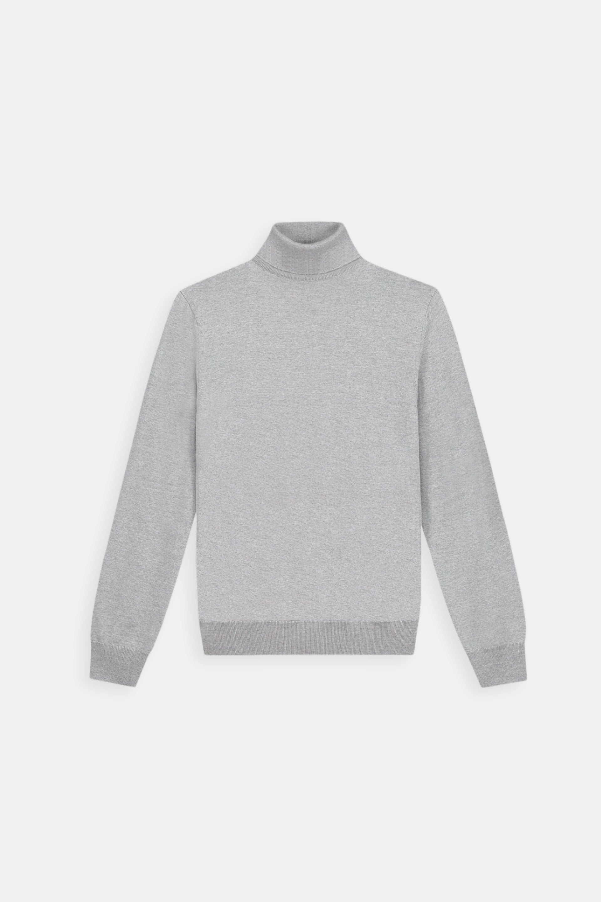 Lugano Cashmere Turtleneck - Grey