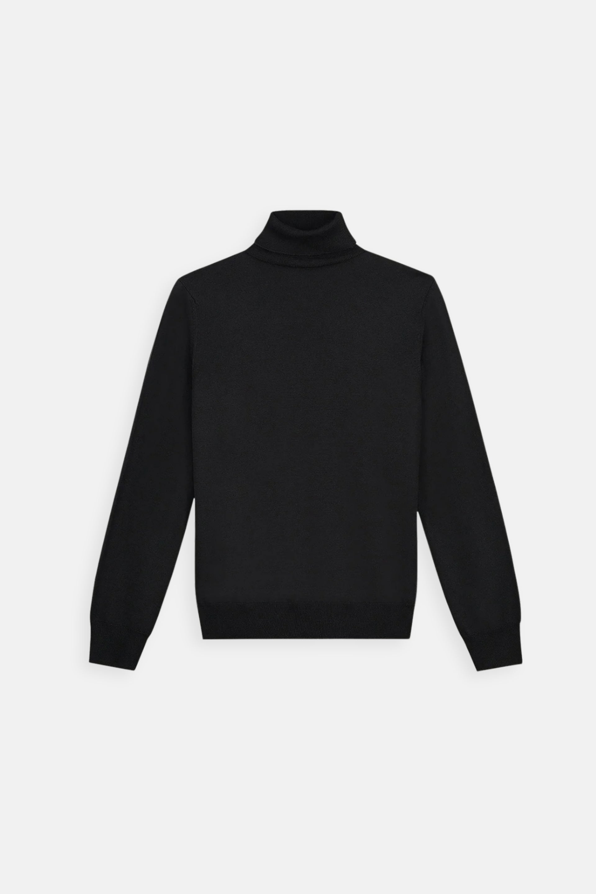 Lugano Cashmere Turtleneck - Black
