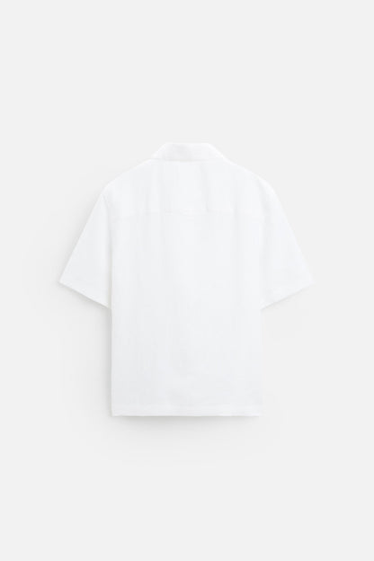 Premium linnen zomer set wit