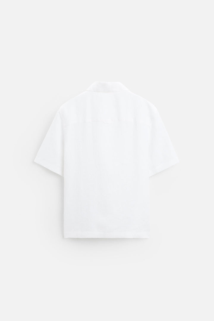 Premium linnen zomer set wit