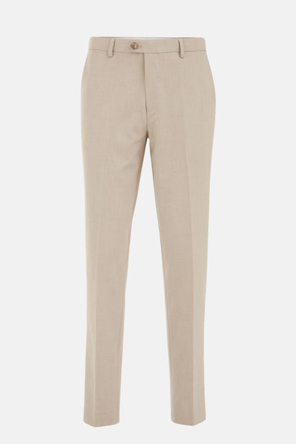 Business chino lichte structuur Beige