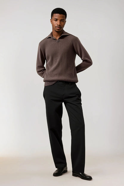 cashwool polo lang bruin