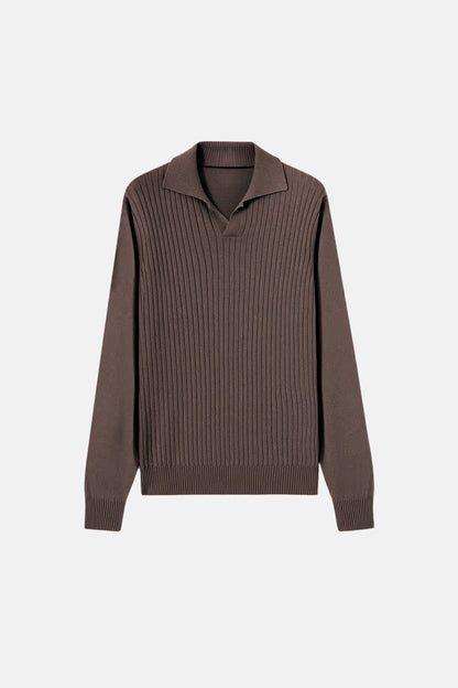 cashwool polo lang bruin