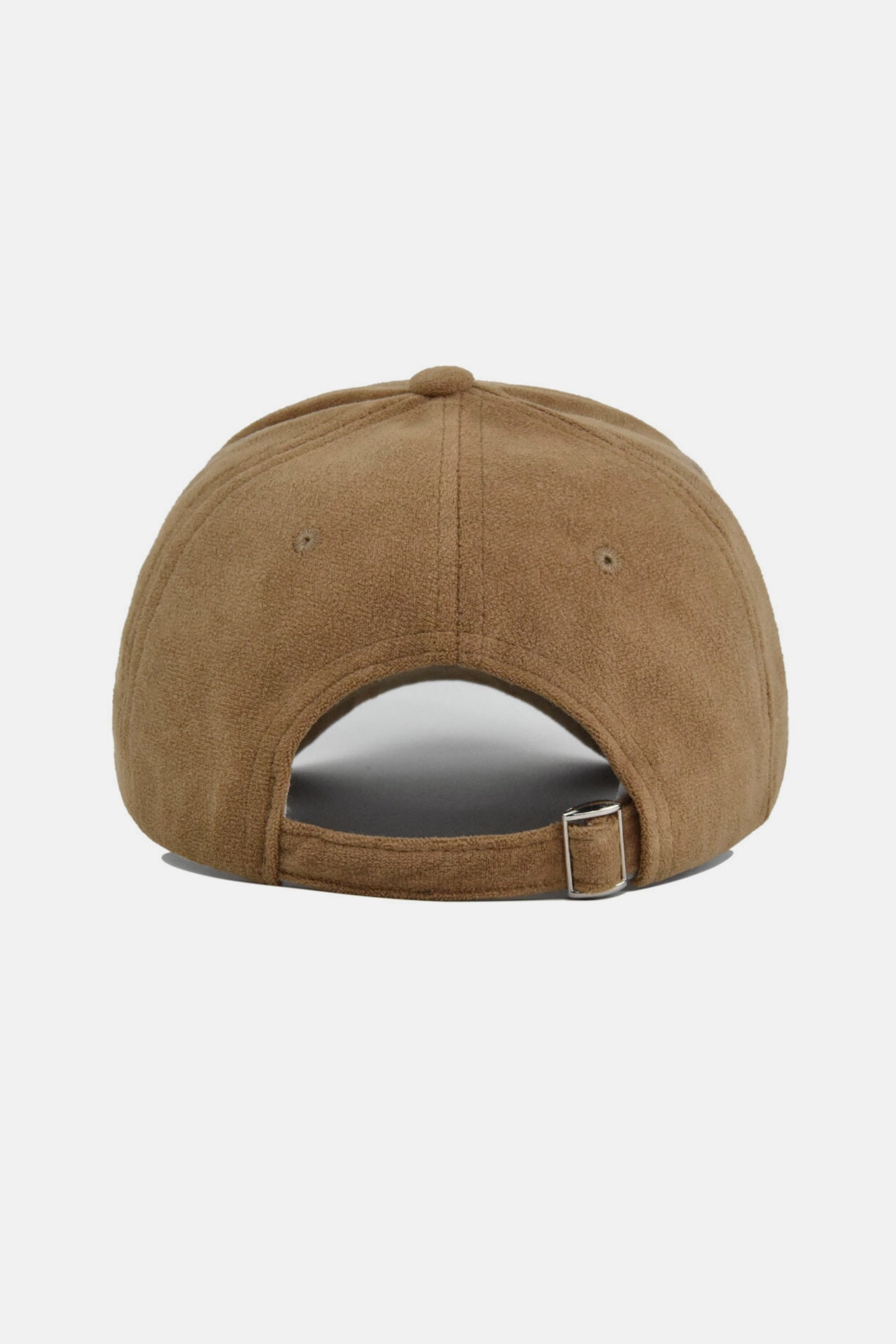Suede baseball cap khaki beige ofso