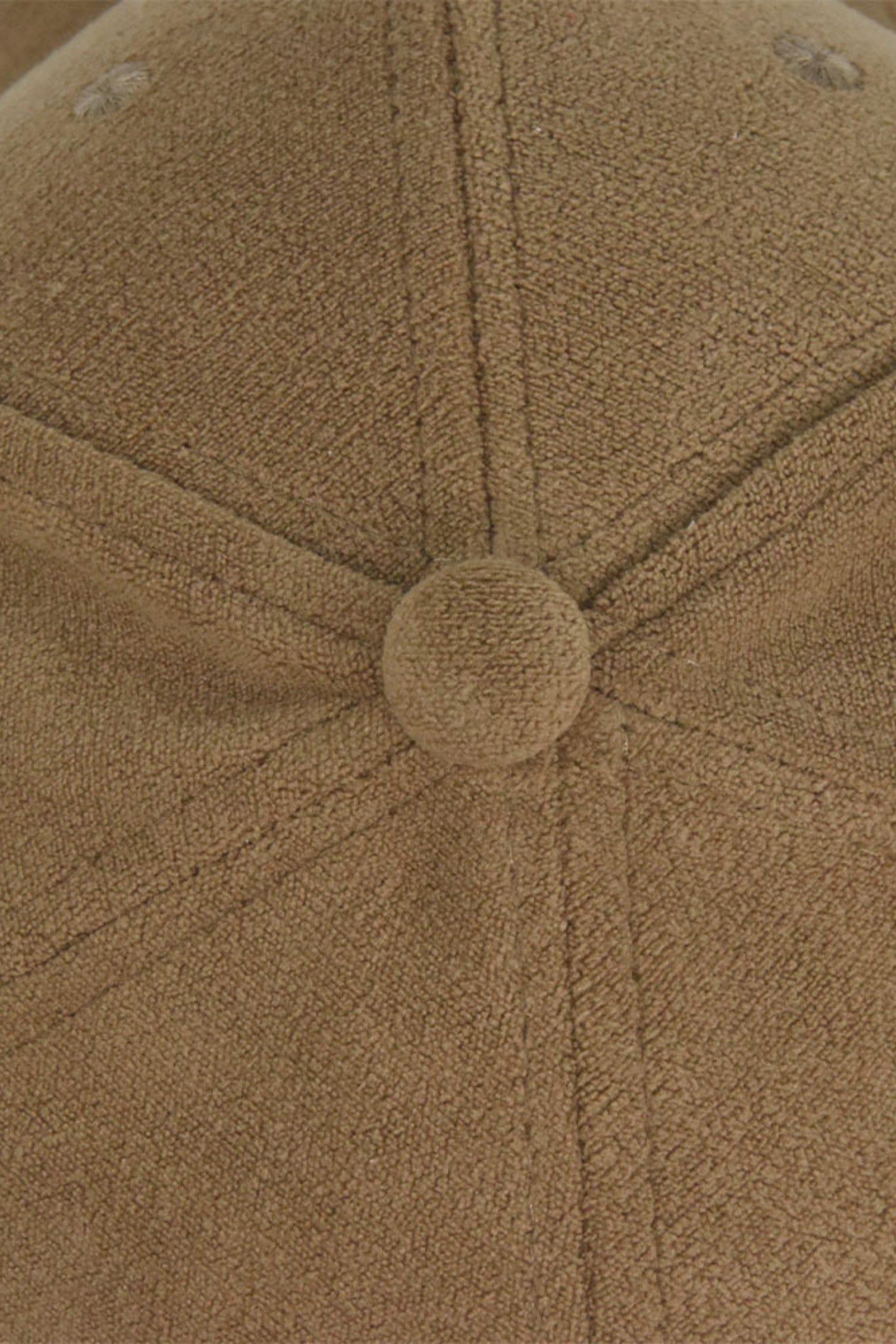 Suede baseball cap khaki beige ofso