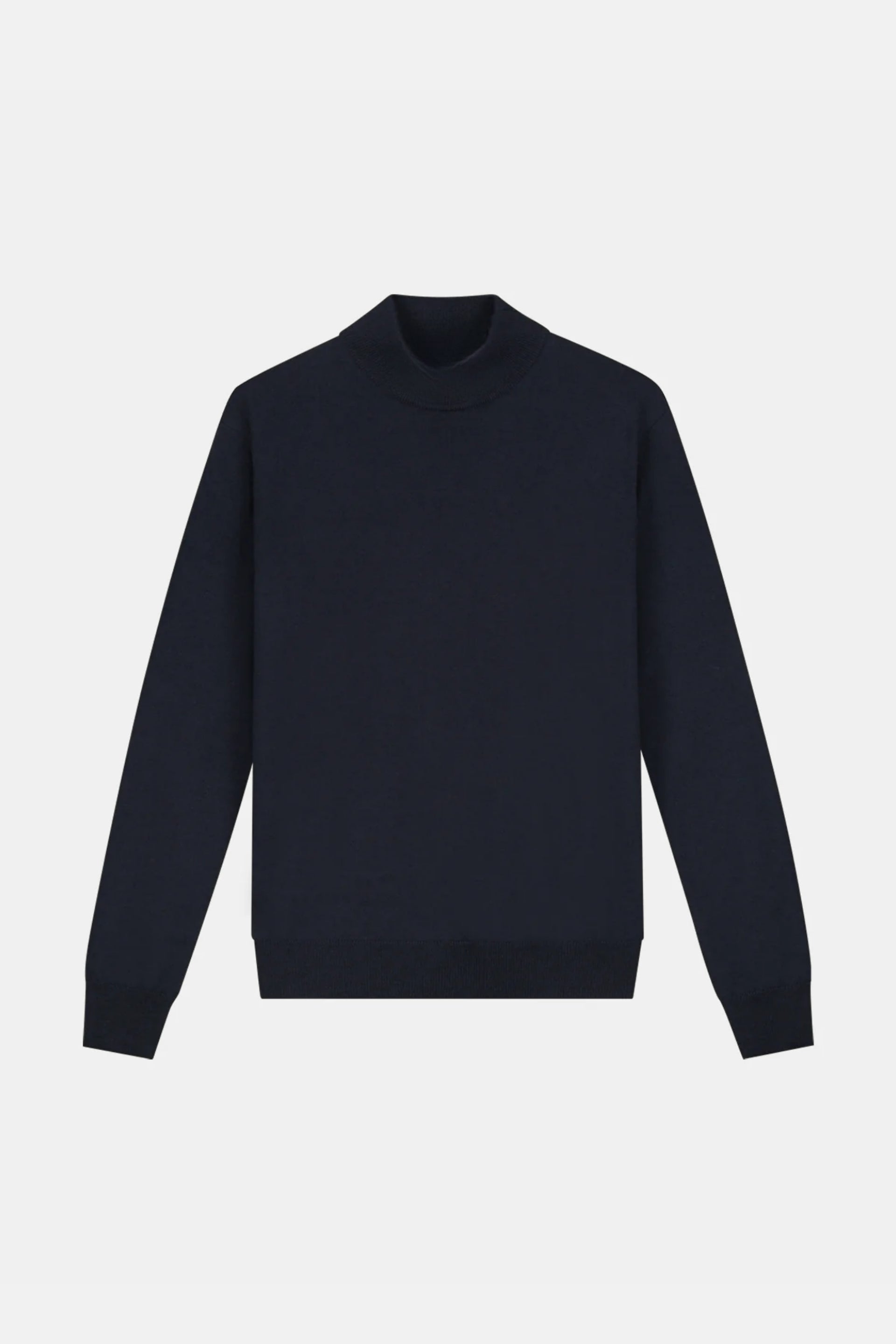Portofino Cashmere Mockneck – Midnight Blue