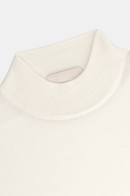 Portofino Kasjmier Mockneck – Ecru