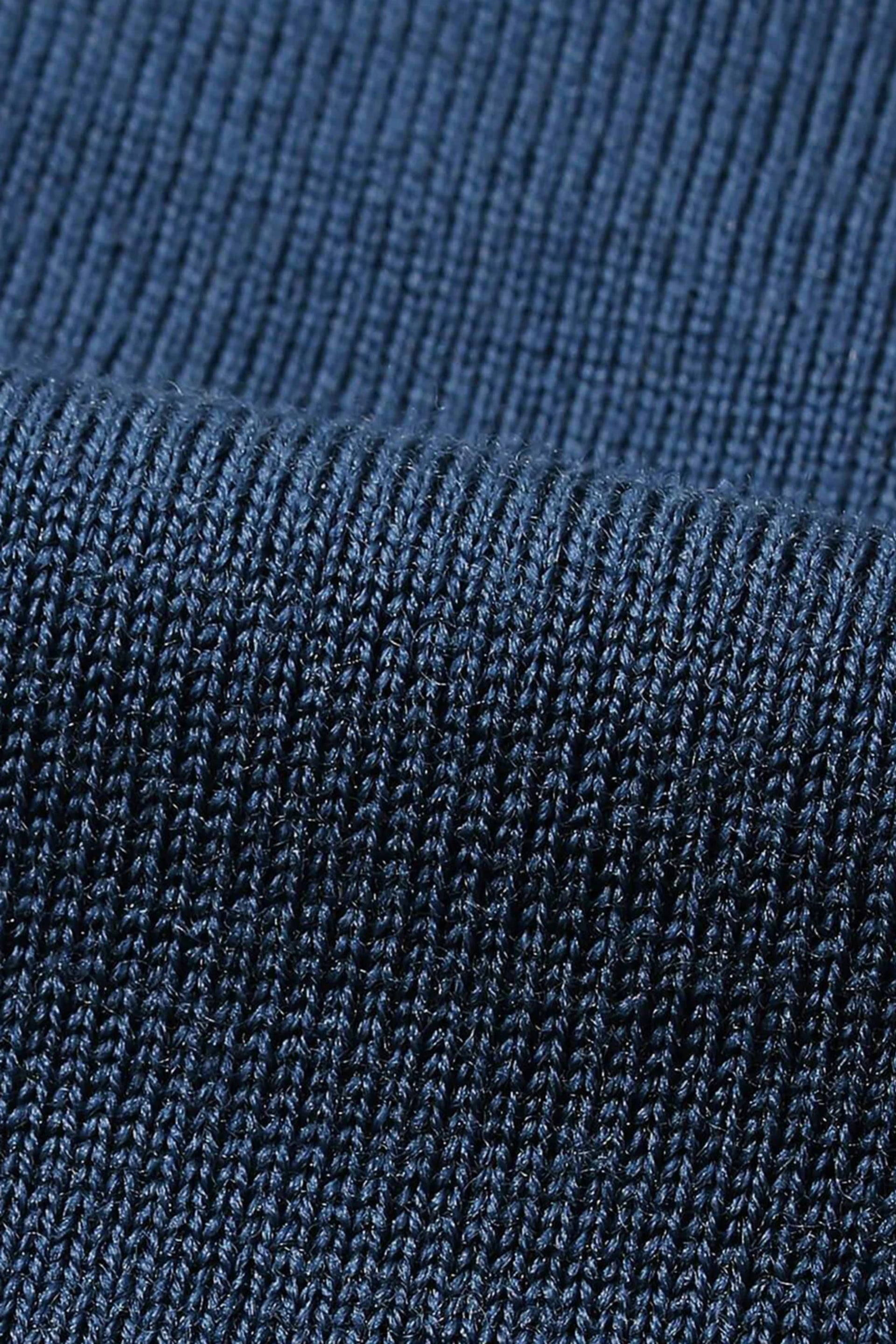 Portofino Kasjmier Mockneck – Marine