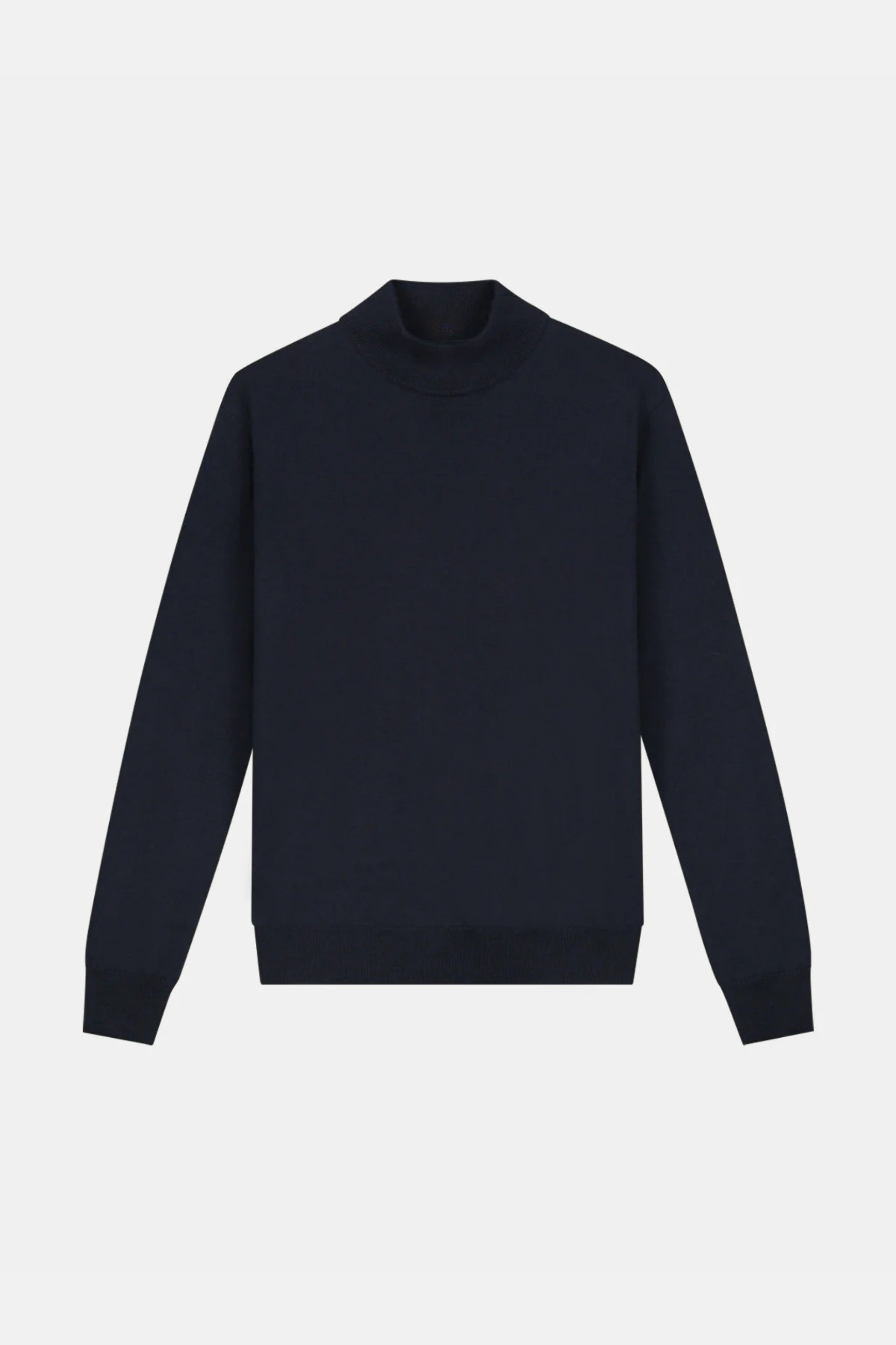 Portofino Cashmere Mockneck – Black