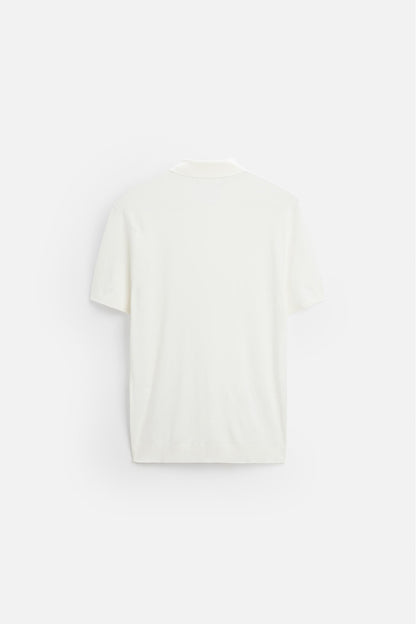 Firenze katoenen Polo - Ecru