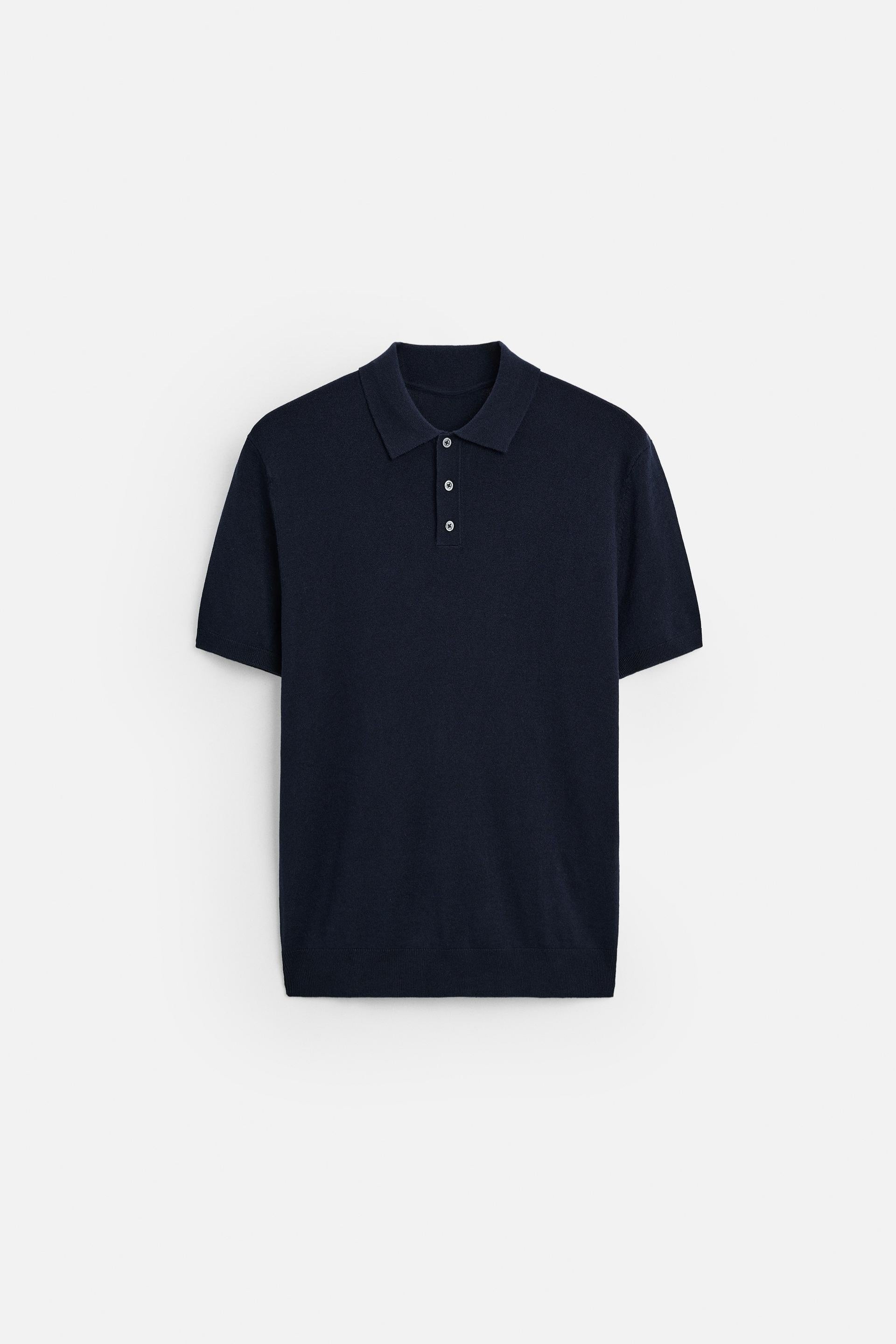 Firenze Cotton Polo - Navy